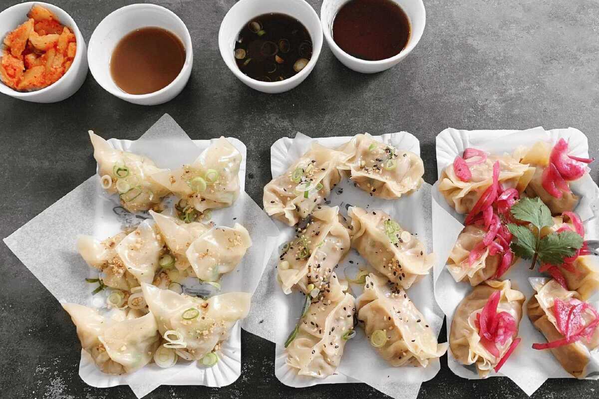 Dip dumpling