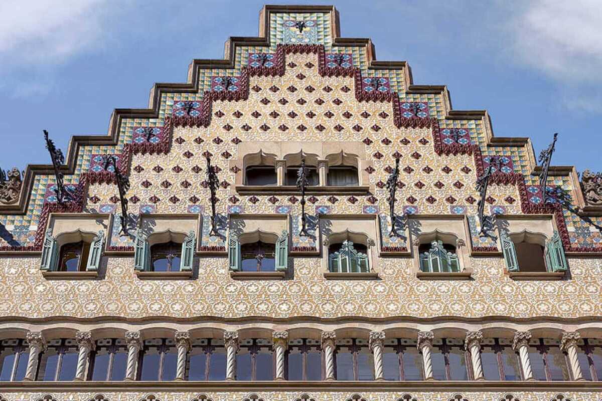 Cuelga bolsos modernista Casa Amatller Barcelona