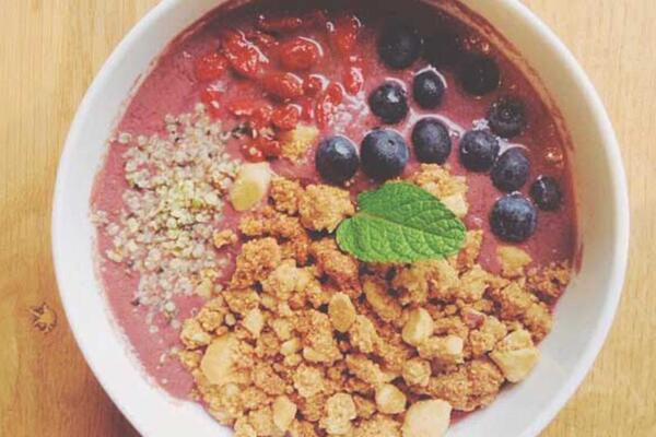 flax and kale brunch