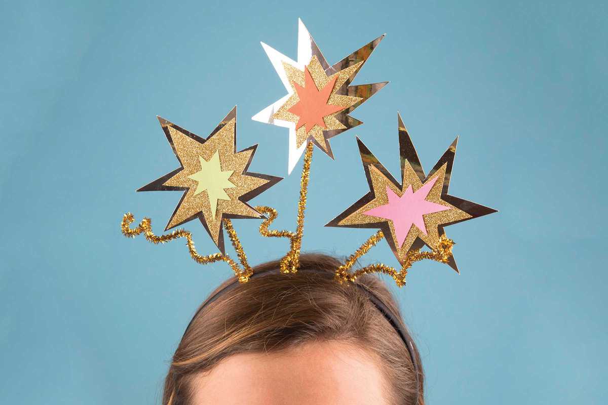 new-years-star-headband